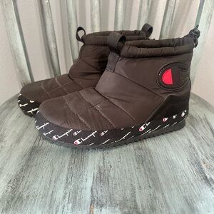 Champion Rally Script Snow Winter Boots